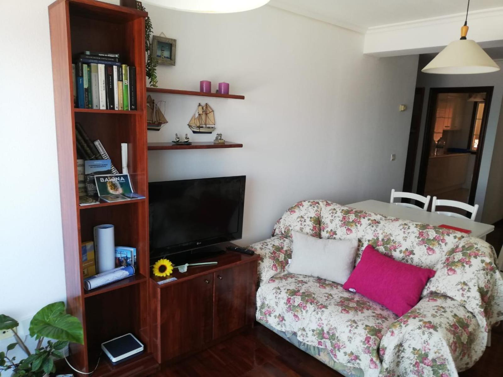 Apartamento En La Playa Ideal Para Grupos Baiona Bagian luar foto