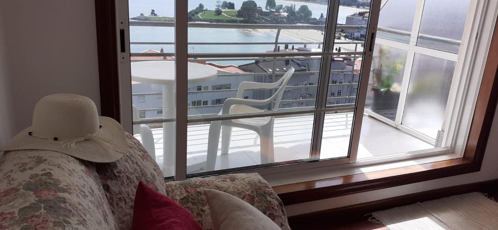 Apartamento En La Playa Ideal Para Grupos Baiona Bagian luar foto