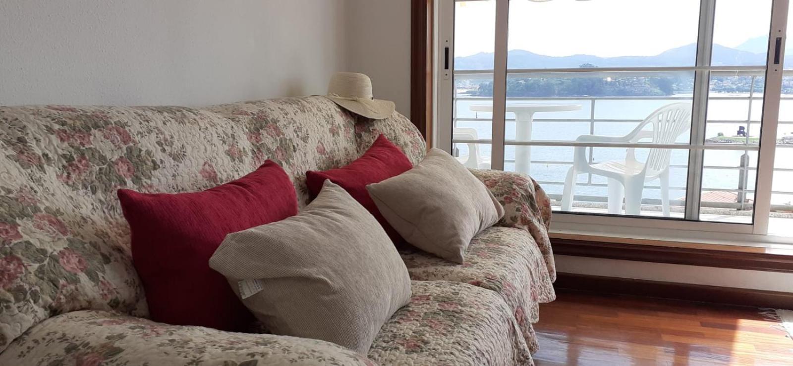 Apartamento En La Playa Ideal Para Grupos Baiona Bagian luar foto